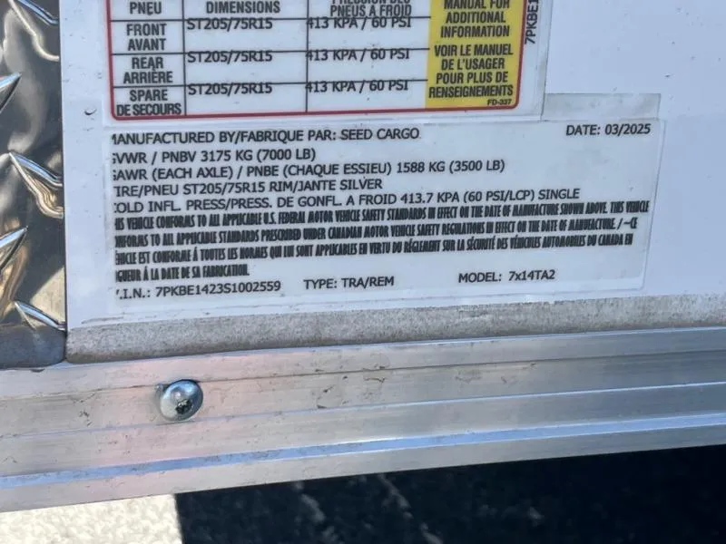 new Vending / Concession Trailers Seed Cargo  for sale, in Asheville, NC Thumbnail 7