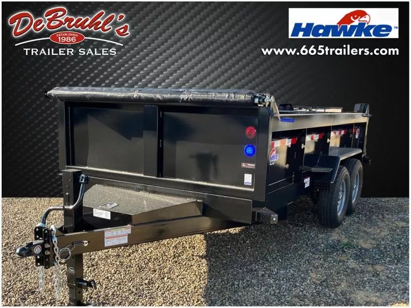 2026 Hawke Trailers 7X14 14K