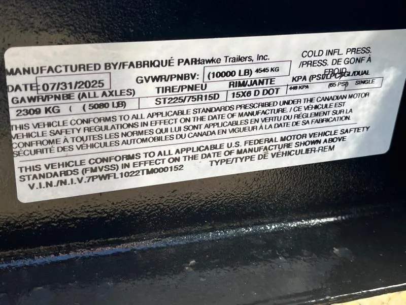 new Dump Trailers Hawke Trailers  for sale, in Asheville, NC Thumbnail 7