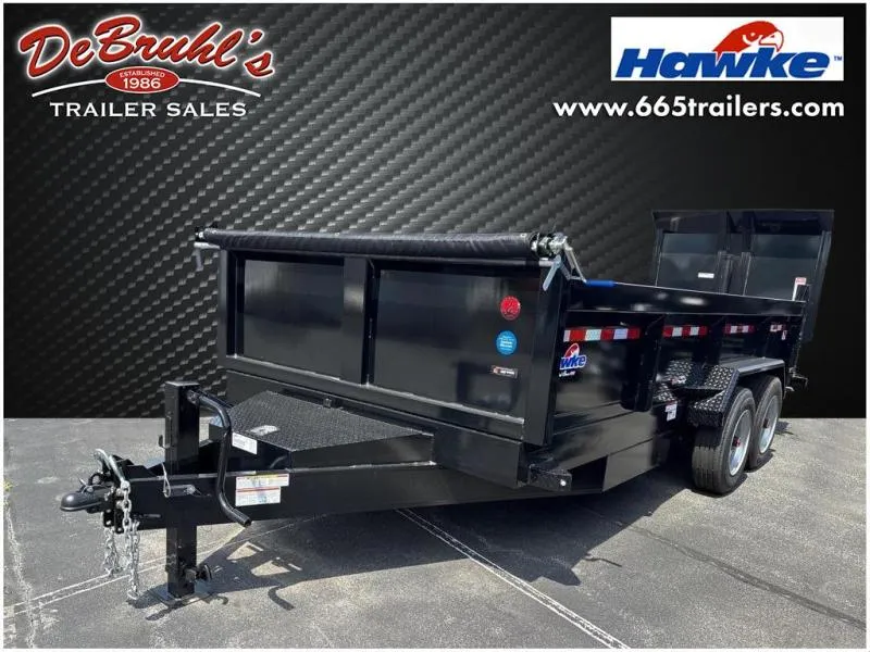 2025 Hawke Trailers 7X16 17K