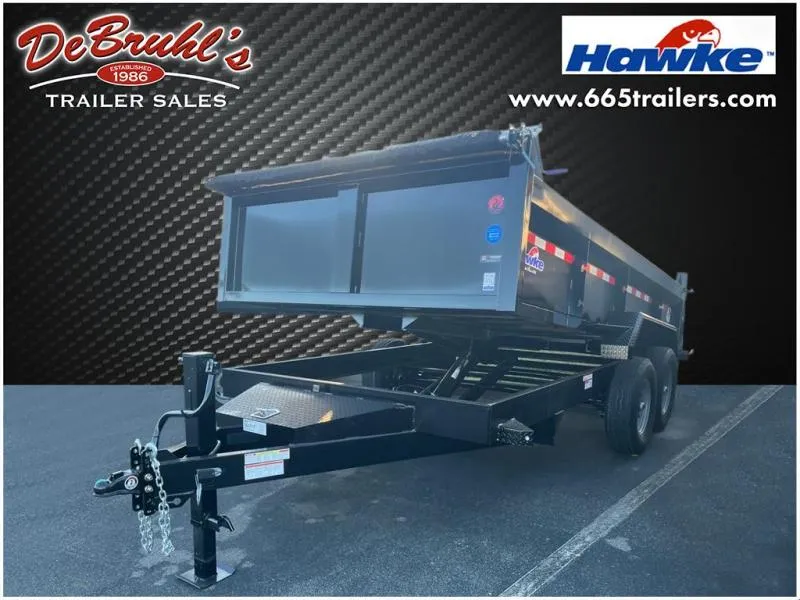 2026 Hawke Trailers 7X14 14K
