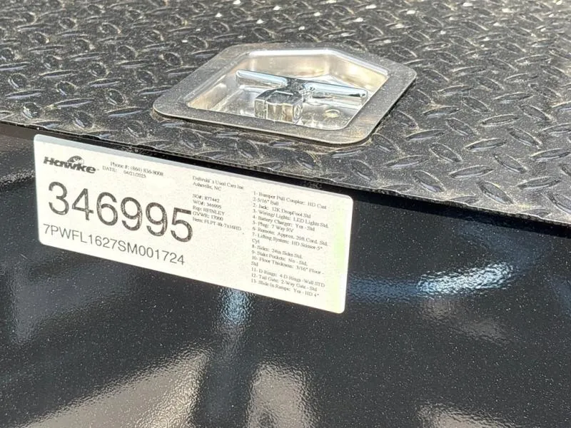 new Dump Trailers Hawke Trailers  for sale, in Asheville, NC Thumbnail 7