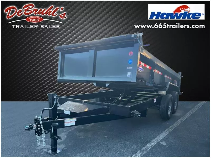 2026 Hawke Trailers 7X14 14K