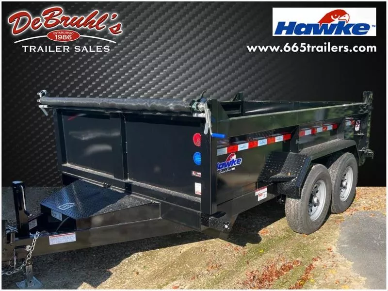 2026 Hawke Trailers 7X12 12K