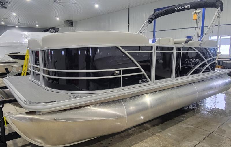 2023 Sylvan Mirage X3 LZ Tritoon with F200 Yamaha Boat Doctor Marine Boat Sales & Full