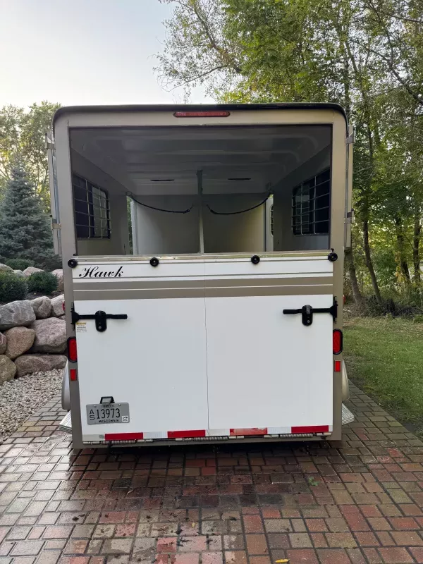 used Horse Trailers Hawk Trailers  for sale, in Salem, WI Thumbnail 7