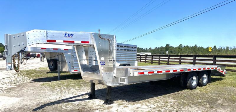 2021 EBY 25' Gooseneck Equipment Trailer 2021 EBY 25' Gooseneck Equipment Trailer