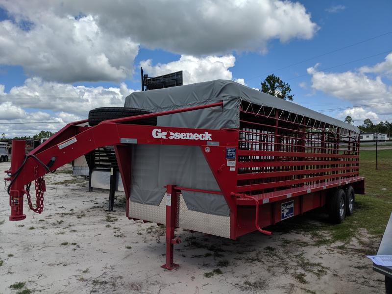 2019 Gooseneck 19 - 24' x 6'4 Livestock Trailer 2019 Gooseneck 19 - 24' x 6'4 Livestock Trailer