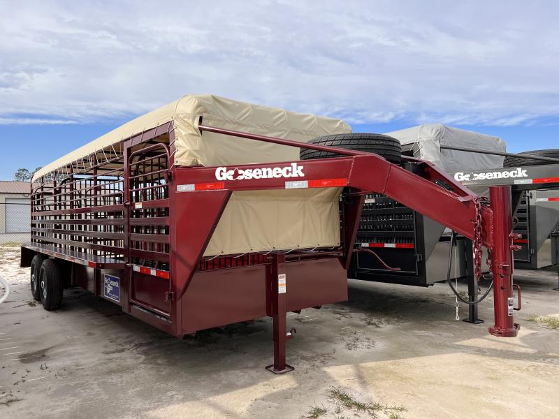 2022 Gooseneck Stock Trailer 2022 Gooseneck Stock Trailer