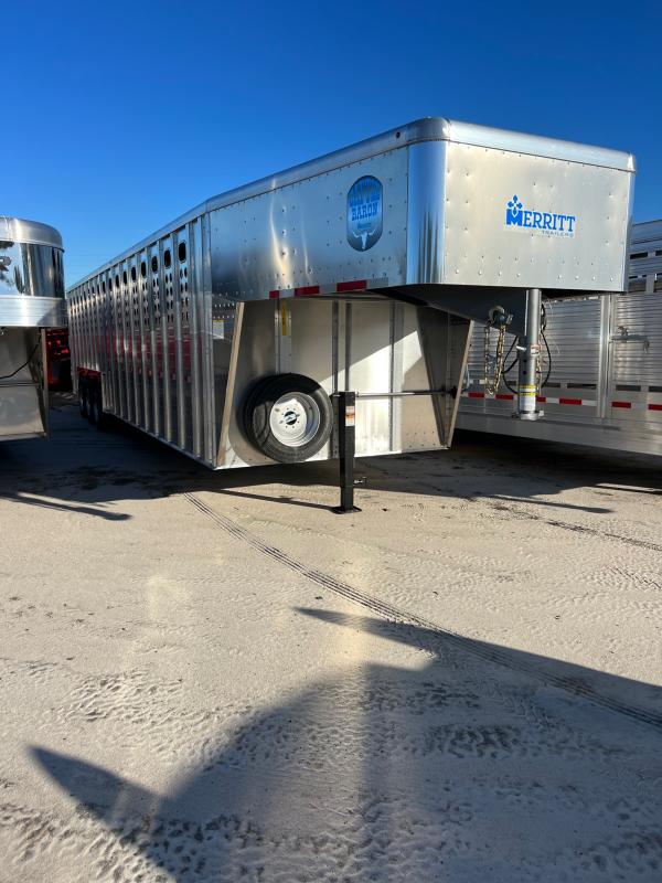2024 Merrit Trailers MERRITT STOCK TRAILER Stock / Stock Combo Trailer