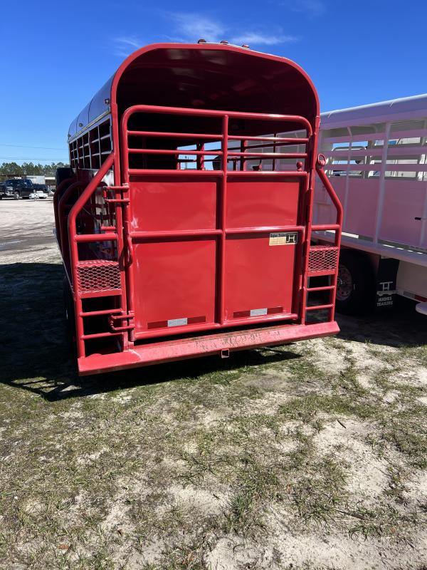 used Stock / Stock Combo Trailers Hughes  for sale, in Baxley, GA Thumbnail 3
