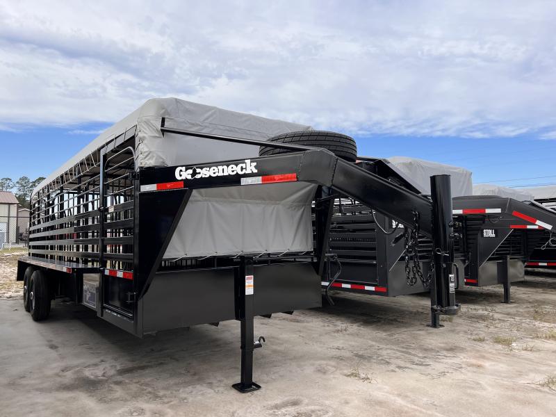 2022 Gooseneck Stock Trailer 2022 Gooseneck Stock Trailer