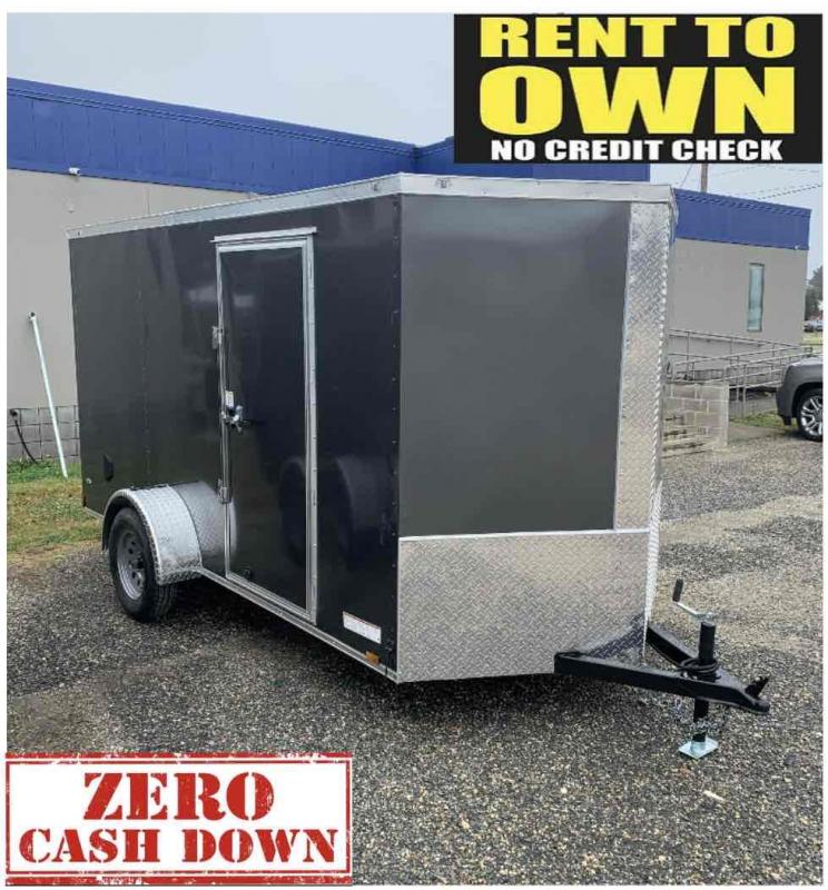2022 Anvil 6X12 ENCLOSED CARGO TRAILER Cargo / Enclosed Trailer Near Me