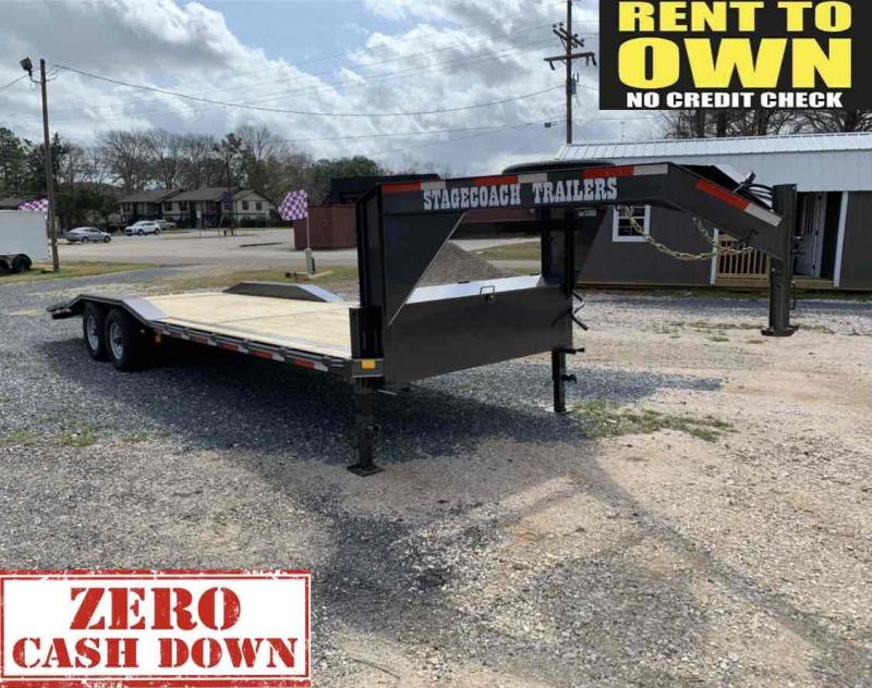 2022 Stagecoach 102''X26FT 14K DRIVE OVER FENDER GOOSENECK Flatbed Trailer 2022 Stagecoach 102''X26FT 14K DRIVE OVER FENDER GOOSENECK Flatbed Trailer