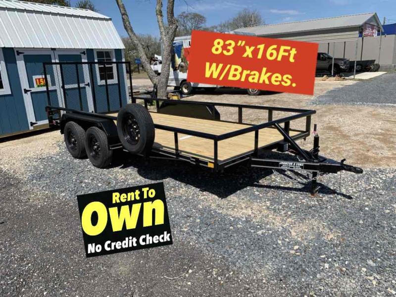 2022 Davidson Trailers 83''X16FT 7K TANDEM AXLE UTILITY TRAILER W/GATE Utility Trailer 2022 Davidson Trailers 83''X16FT 7K TANDEM AXLE UTILITY TRAILER W/GATE Utility Trailer