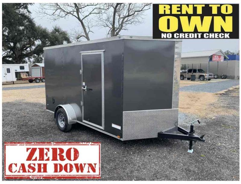 2022 Anvil 7X12 SINGLE AXLE ENCLOSED CARGO TRAILER Cargo / Enclosed