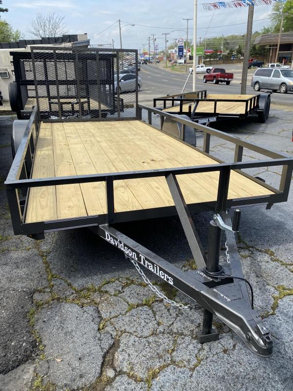 2021 Davidson Trailers 6x14 Bumper Utility Trailer 2021 Davidson Trailers 6x14 Bumper Utility Trailer