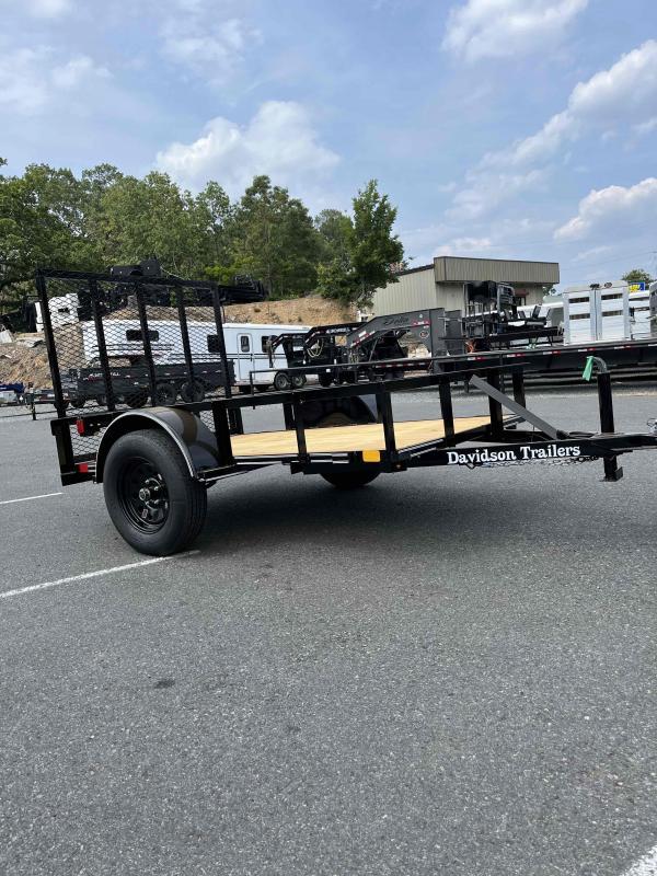 2023 Davidson Trailers 5X10 Utility Trailer HJ Trailer Sales in Hot