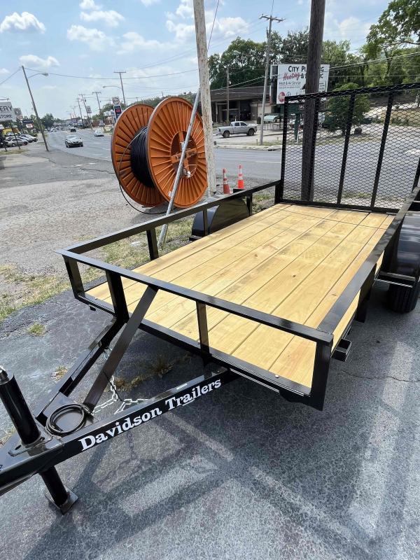 2023 Davidson Trailers 5X10 Utility Trailer HJ Trailer Sales in Hot