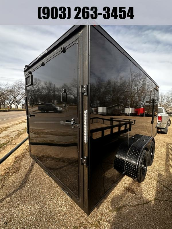 2024 Sawyer 7x16 Midnight Edition Cargo / Enclosed Trailer Preferred