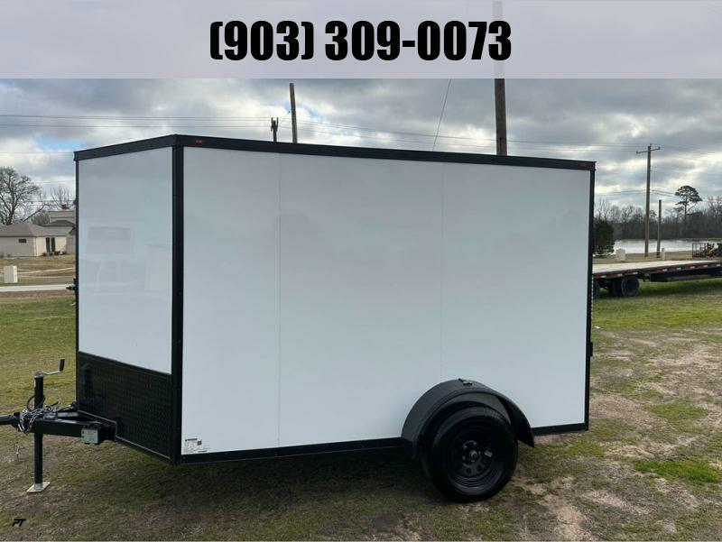 2024 Sawyer 6x10 VNose Cargo / Enclosed Trailer Preferred Trailers