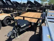 2026 RawMaxx Trailers 12' x 83" Tandem Axle Utility Trailer 