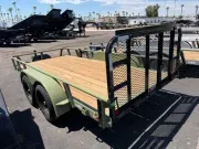 2026 Rawmaxx UTX 77"X14' 7K Utility Trailer 