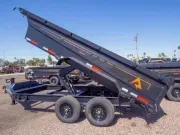 2026 RAWMAXX DUMP TRAILER GDX KNIGHT 83"X14'x32" 