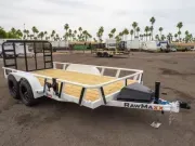 2026 Rawmaxx UTX 83"X14' 7K Tandem Axle Utility Trailer 