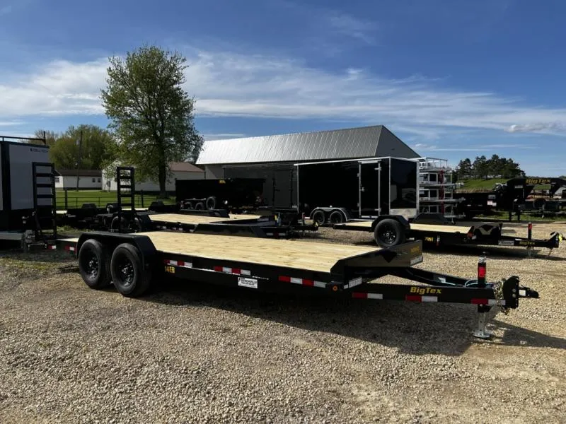 2026 Big Tex Trailers 14EB 22' Tandem Axle Equipment Trailer