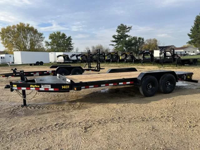2026 Big Tex Trailers 14EH 18' Heavy Duty Tandem Axle Equipment Trailer