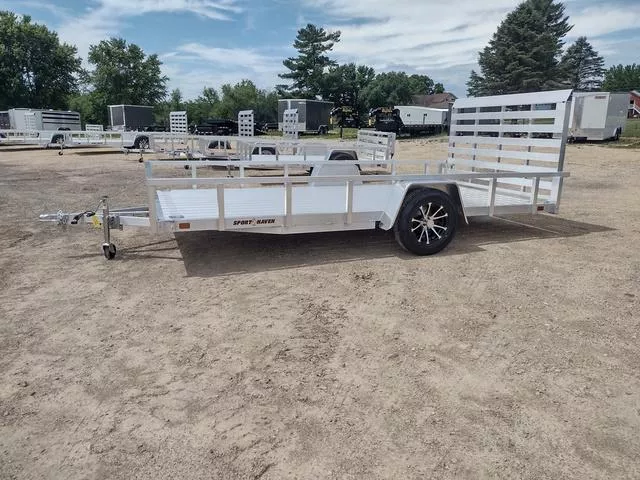 2026 Sport Haven 7 x 14 All Aluminum Utility Trailer 