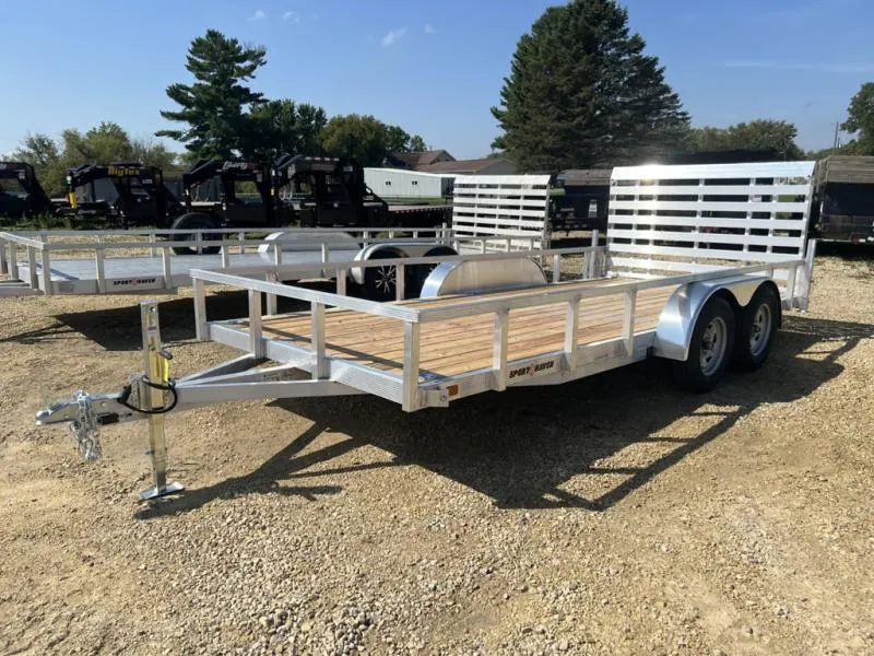 2026 Sport Haven 7 x 16 Aluminum Tandem Axle HD Utility Trailer