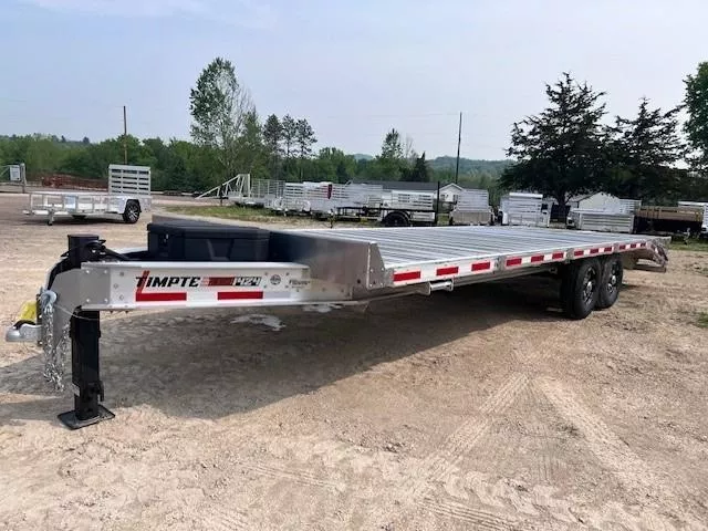 2024 Timpte 24' Aluminum Deckover Equipment Trailer 