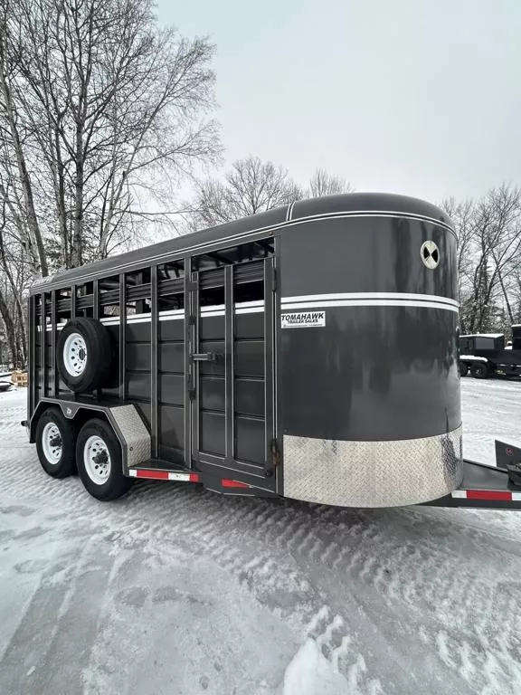 2021 CornPro 6.5 x 16 Livestock Trailer