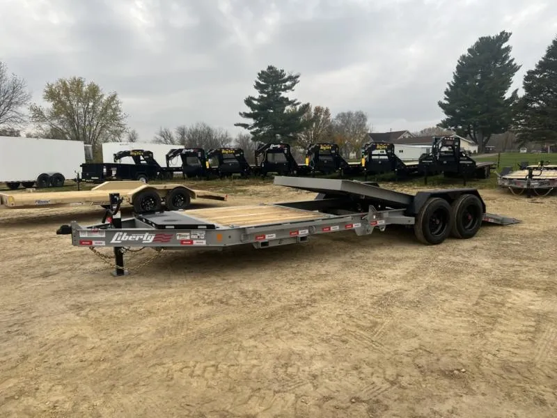 2026 Liberty Trailers LT16K 22' Tilt Bed Equipment Trailer
