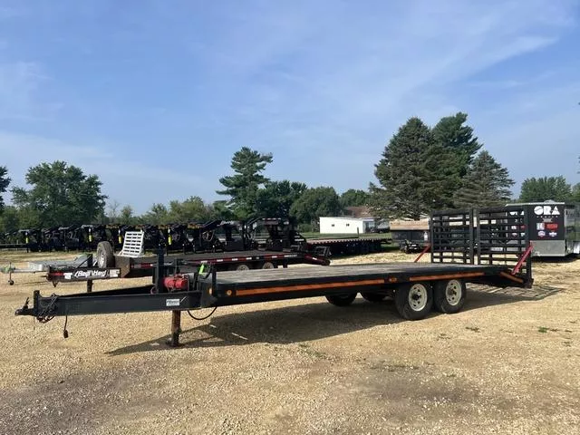 2006 PJ Trailers 102 x 22 Deckover Equipment Trailer 