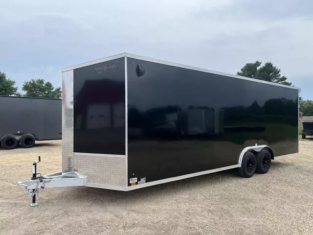 2026 Discovery 8.5 x 24 Nitro Aluminum Car Hauler Enclosed Trailer