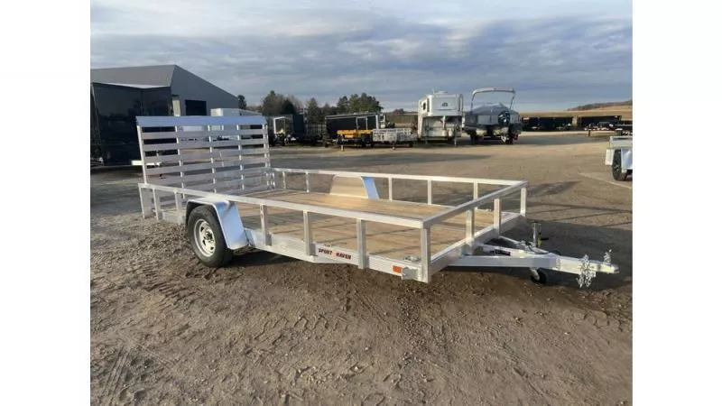 2026 Sport Haven 7 x 14 Aluminum Utility Trailer