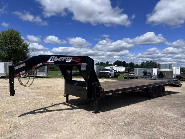 2025 Liberty Trailers LF14K 25' Single Wheel Gooseneck Equipment Trailer