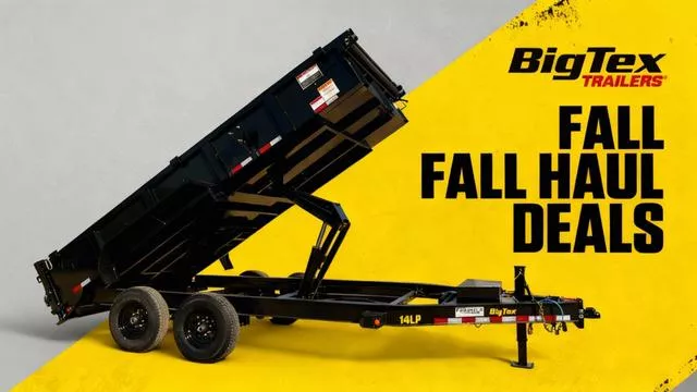 2026 Big Tex Trailers 14LP 16' Low Profile Dump Trailer