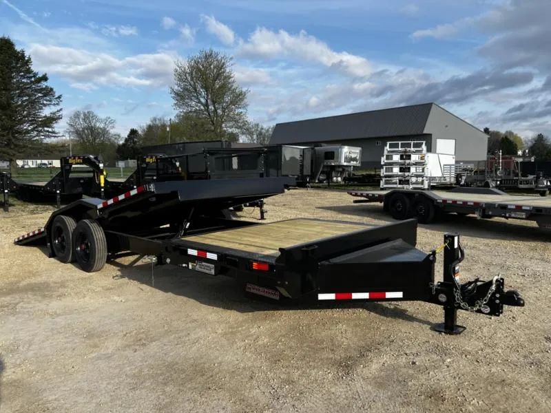 2026 Midsota TBWB24 24' Tilt Bed Wide Body Equipment Trailer - 17.6K