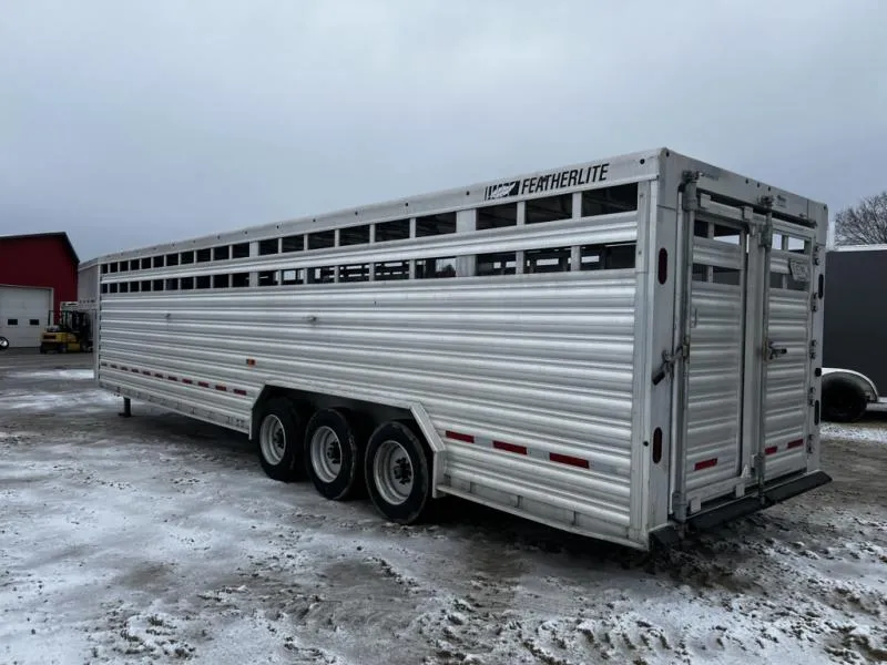 used Stock / Stock Combo Trailers Featherlite  for sale, in Ettrick, WI Thumbnail 4