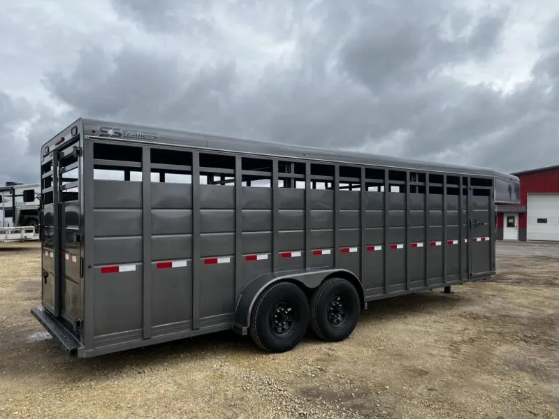 new Stock / Stock Combo Trailers S&S Manufacturing  for sale, in Ettrick, WI Thumbnail 8