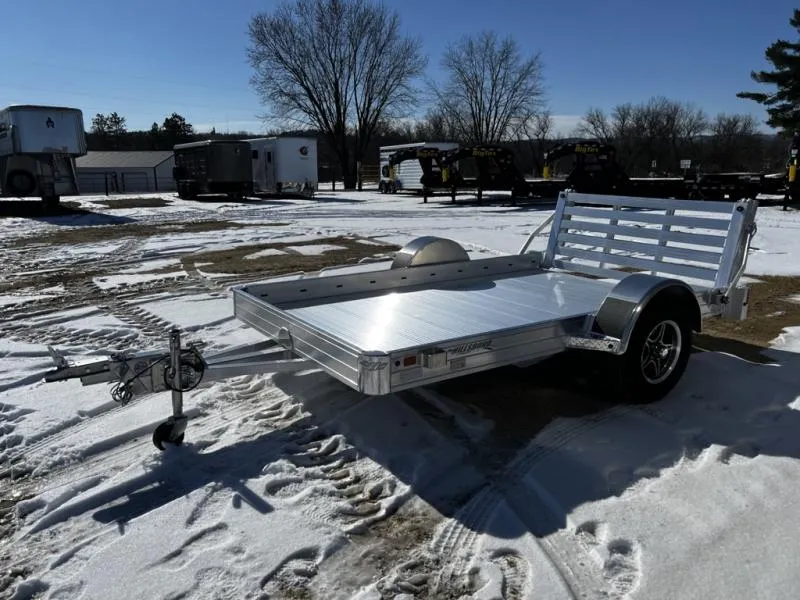 2027 Hillsboro Industries 70 x 10 All Aluminum Utility Trailer with Bifold Ramp Gate