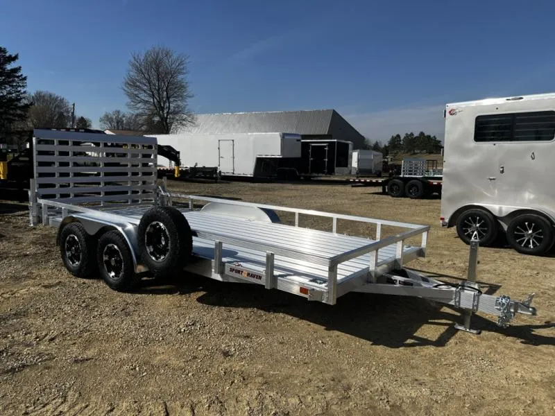2026 Sport Haven 7 x 16 All Aluminum Tandem HD X Series Off Road Utility Trailer