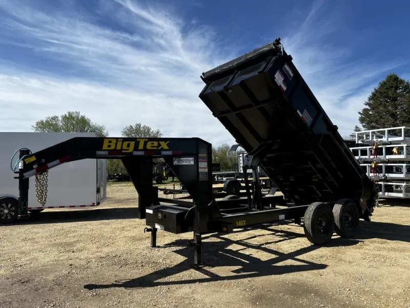 2026 Big Tex Trailers 14GX 14' Gooseneck Dump Trailer