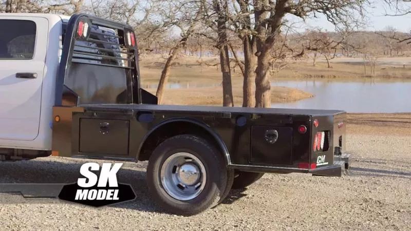 CM Truck Beds SK 94 x 112 Steel Skirted Truck Bed