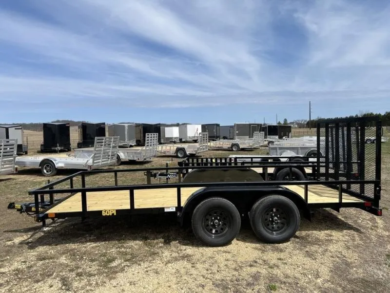 2026 Big Tex Trailers 60PI 16' Tandem Axle Utility Trailer