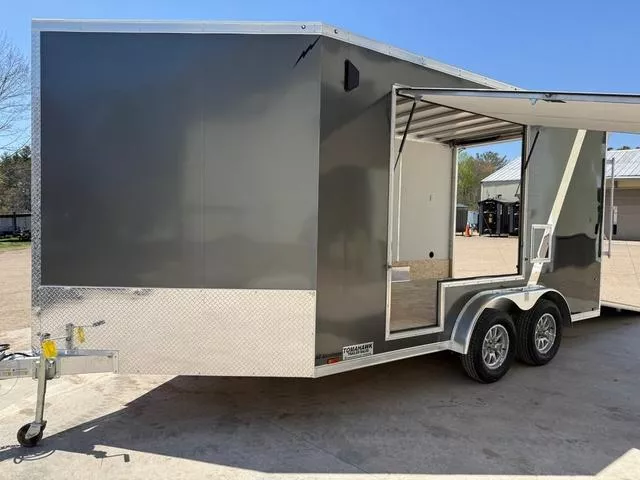 2025 Lightning 7.5 x 19 Aluminum Enclosed Trailer with UTV Package